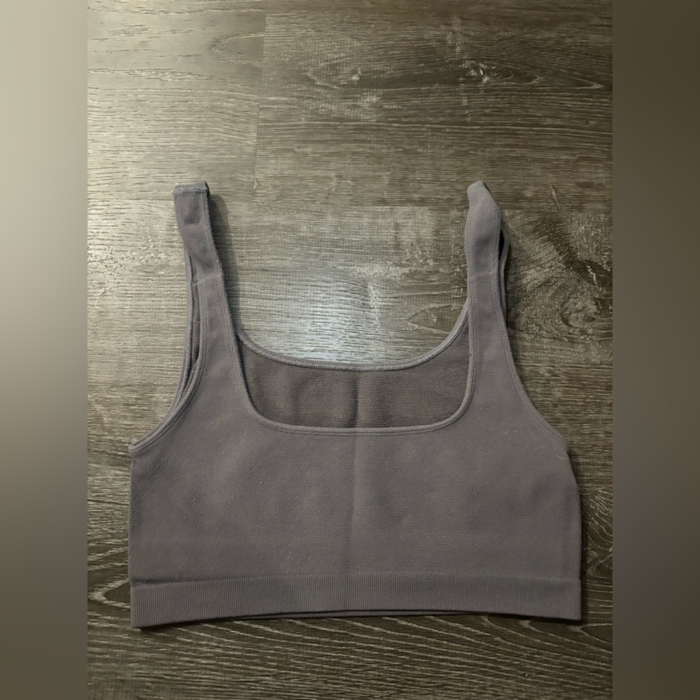 Together Charcoal Ribbed Top - Picture 4 of 4
